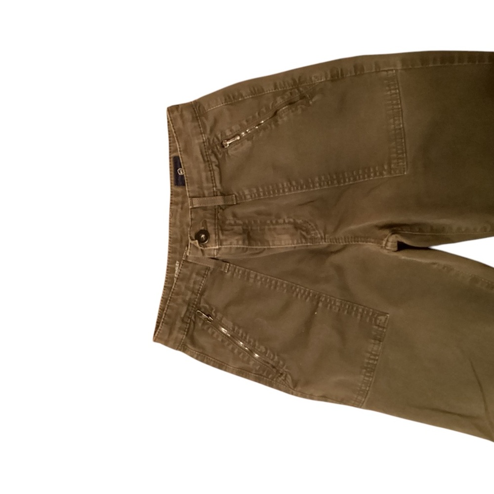 AG Adriano Goldschmied utilitarian Kinsley skinny jeans in army green - Picture 8 of 14